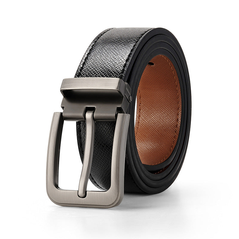 PrimeCraft Reversible Leather Belt