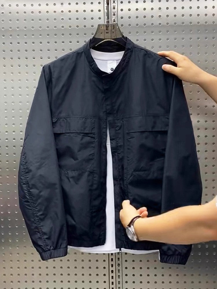 Tech-Style Utility Jacket