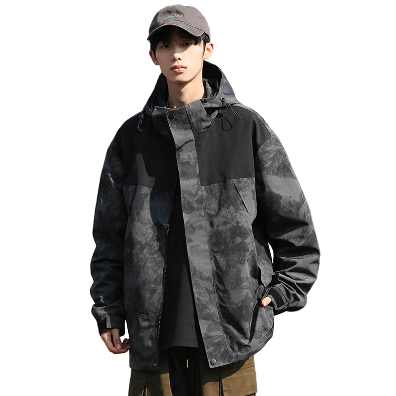 Urban Techwear Hooded Jacket