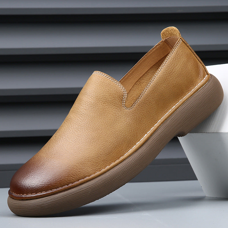 Men’s Classic Leather Slip-On Loafers