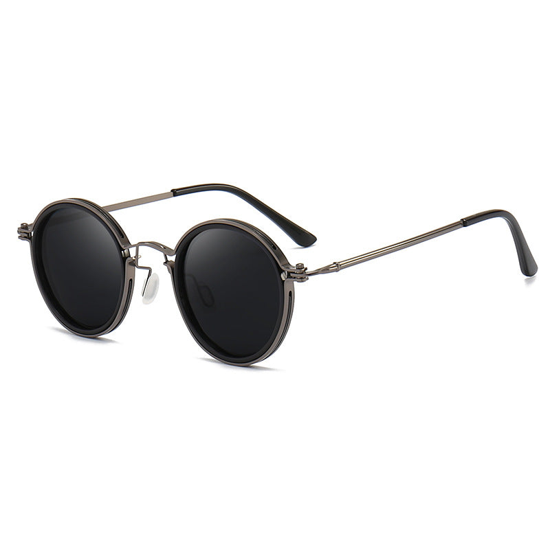 Vintage Round Frame Sunglasses