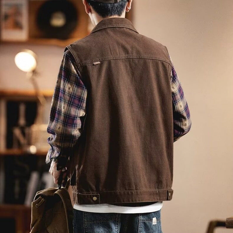 Vintage Canvas Utility Vest