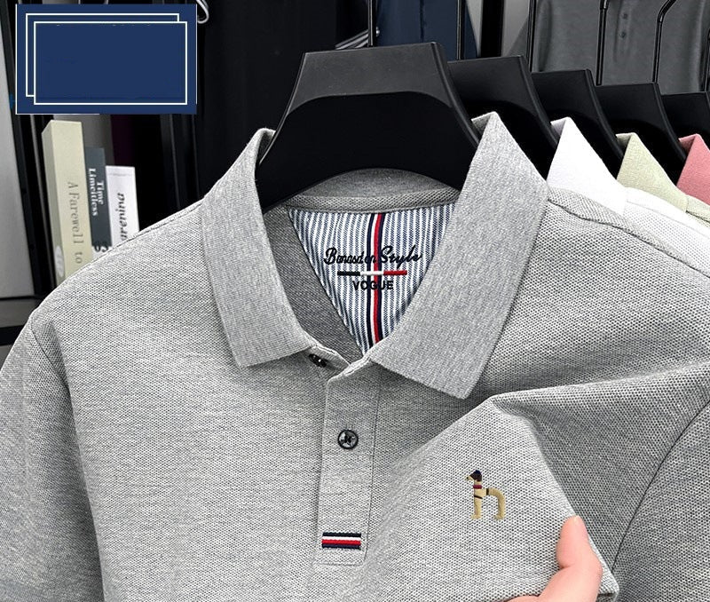 Pure Cotton Piqué Collar Polo