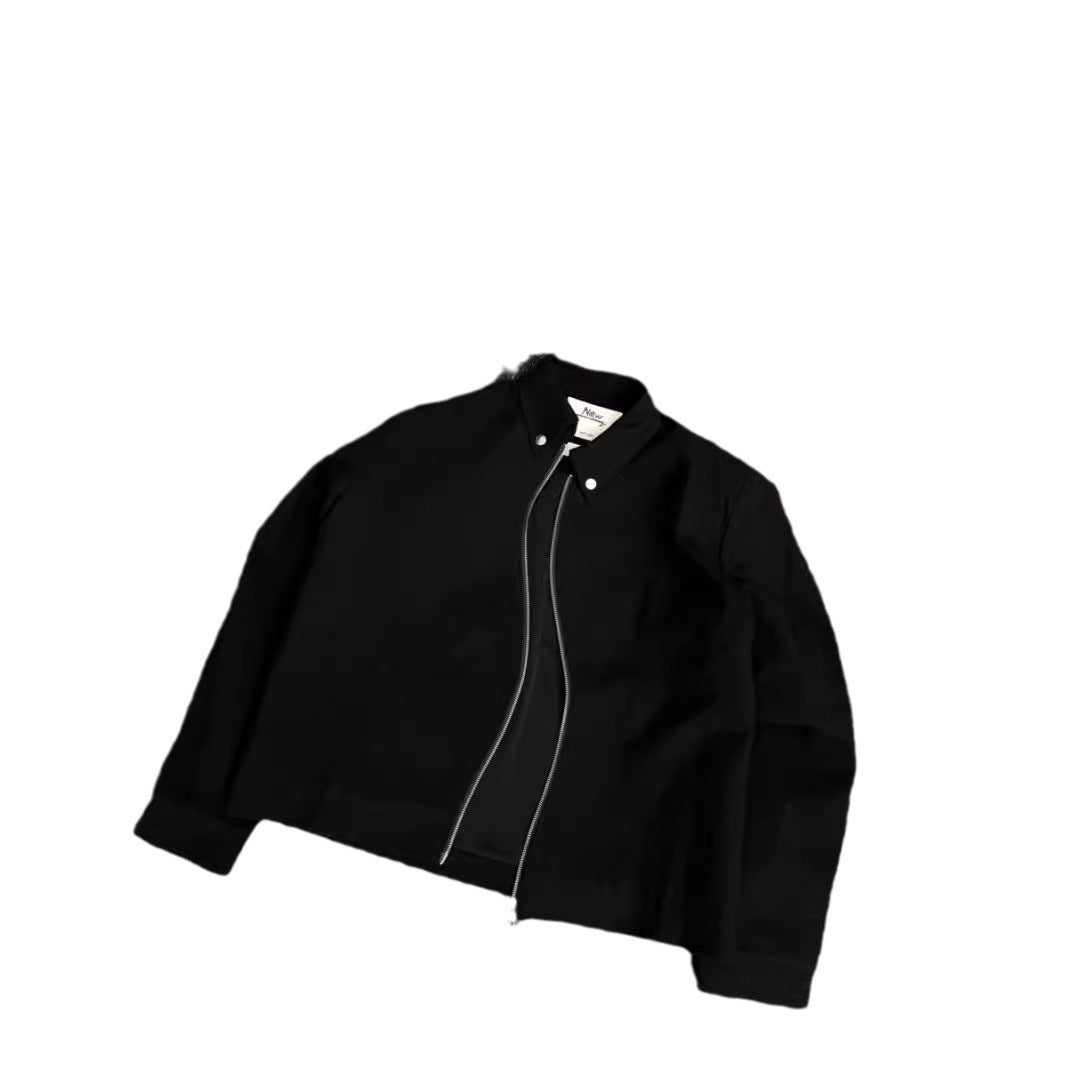 Zip-Up Overshirt