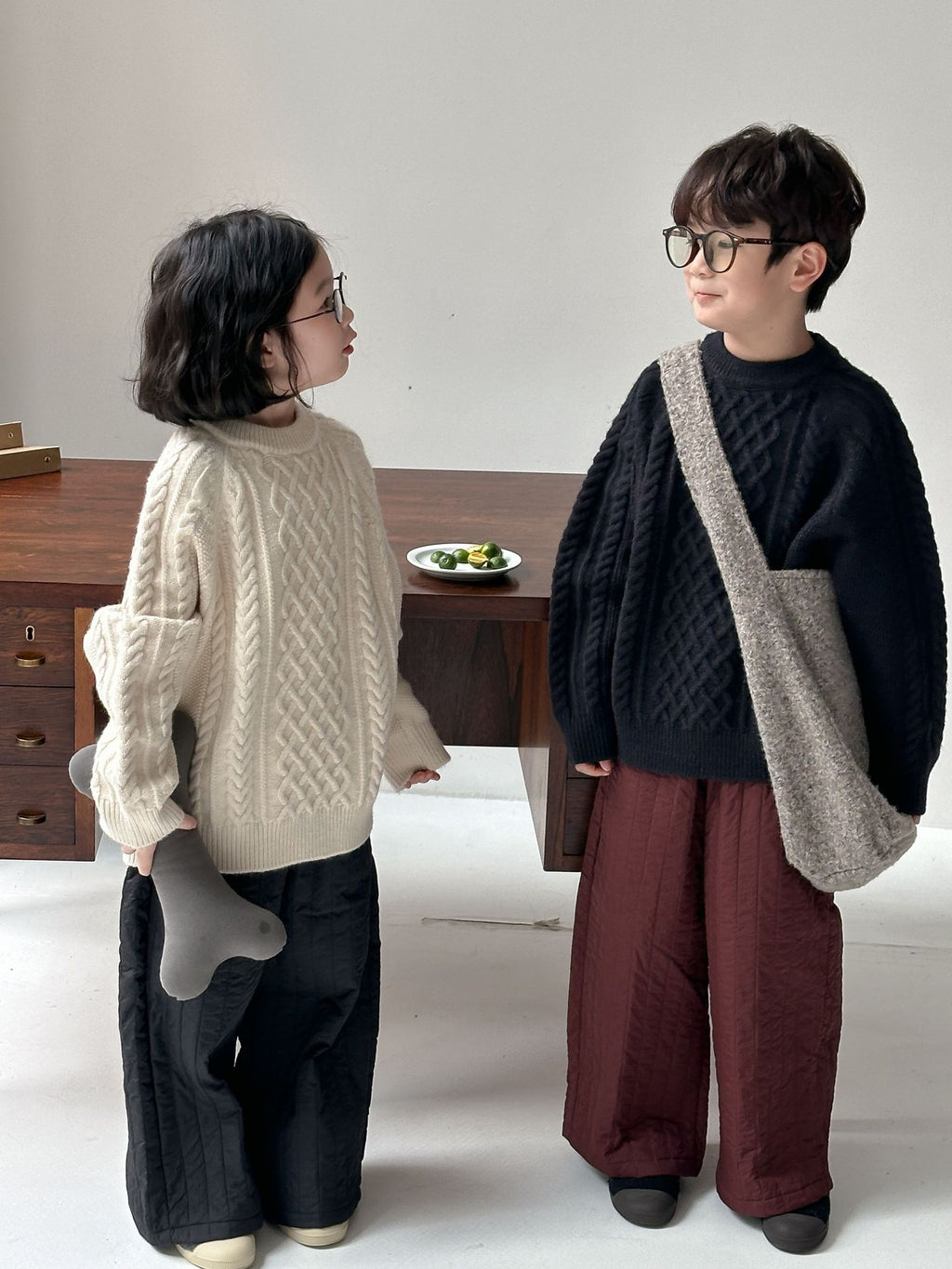 Kids' Cable-Knit Sweater