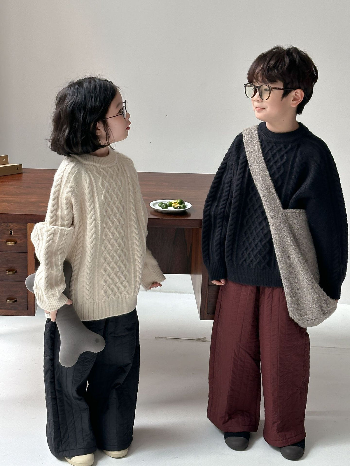 Kids' Cable-Knit Sweater