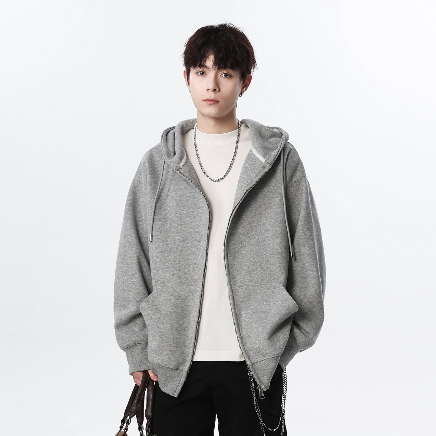 Modern Zip-Up Hoodie