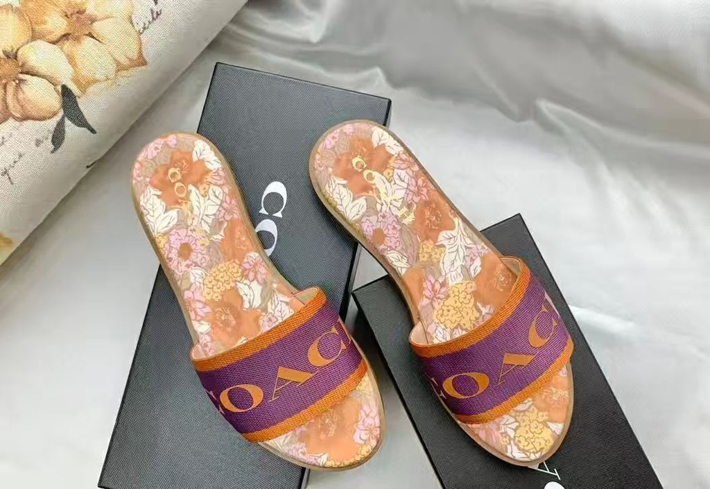 Embroidered Letter Slides