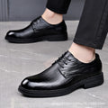 Classic Textured Derby Dress Shoes