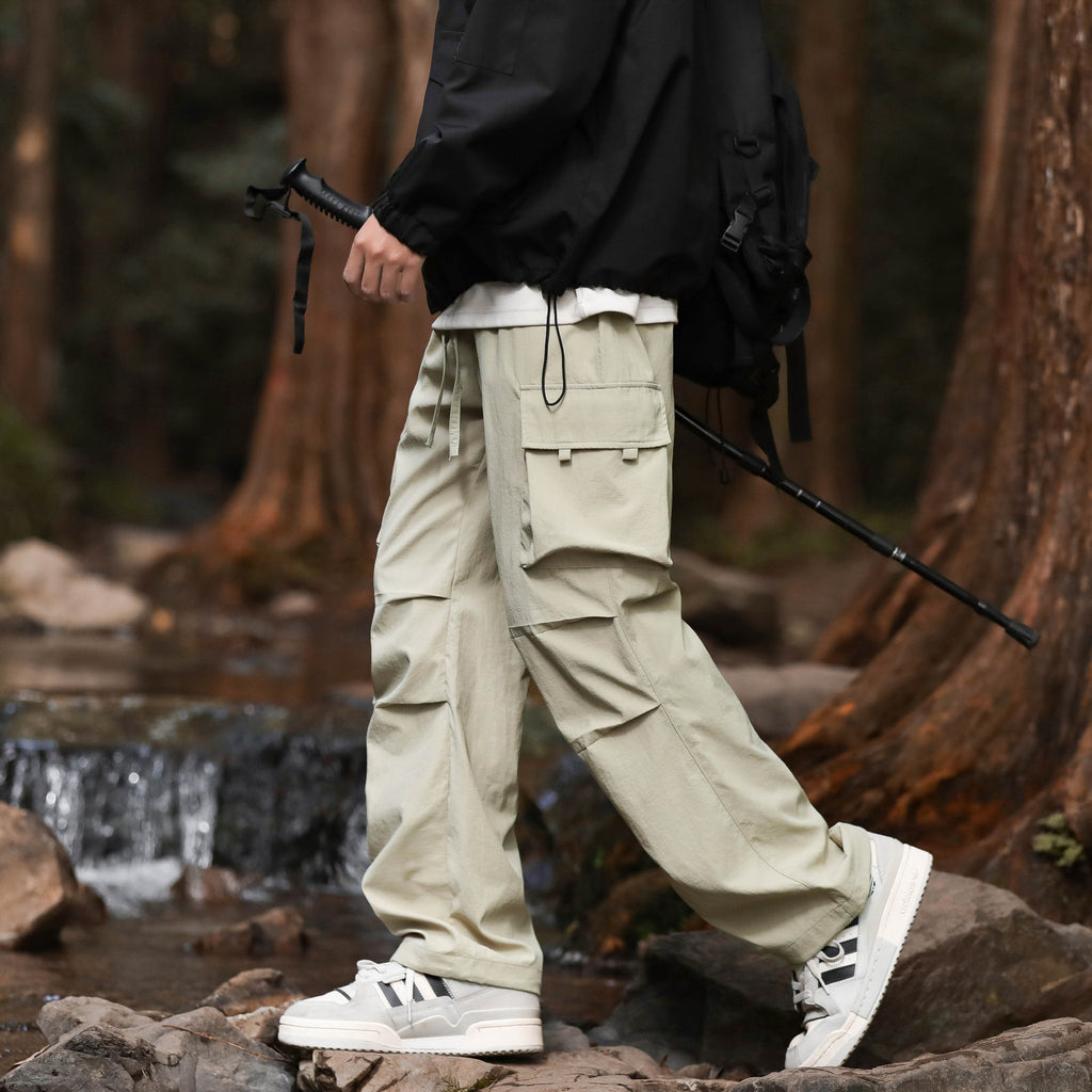 Oversized Multi-Pocket Outdoor Trousers