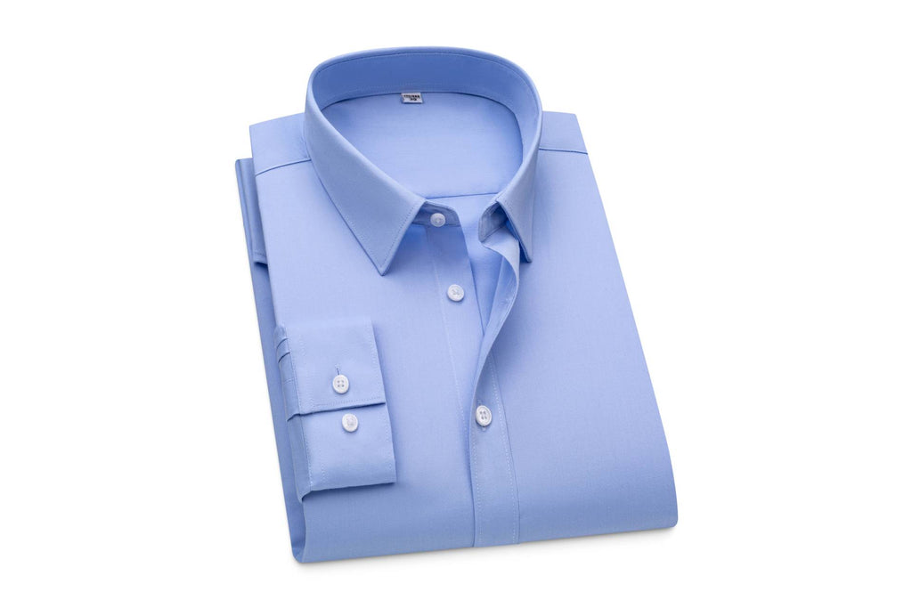 Men's Business Casual Long-Sleeve Shirt