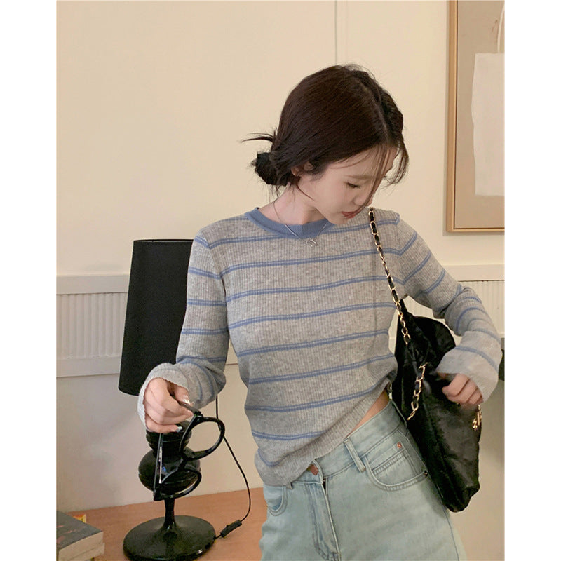 Striped Knit Top