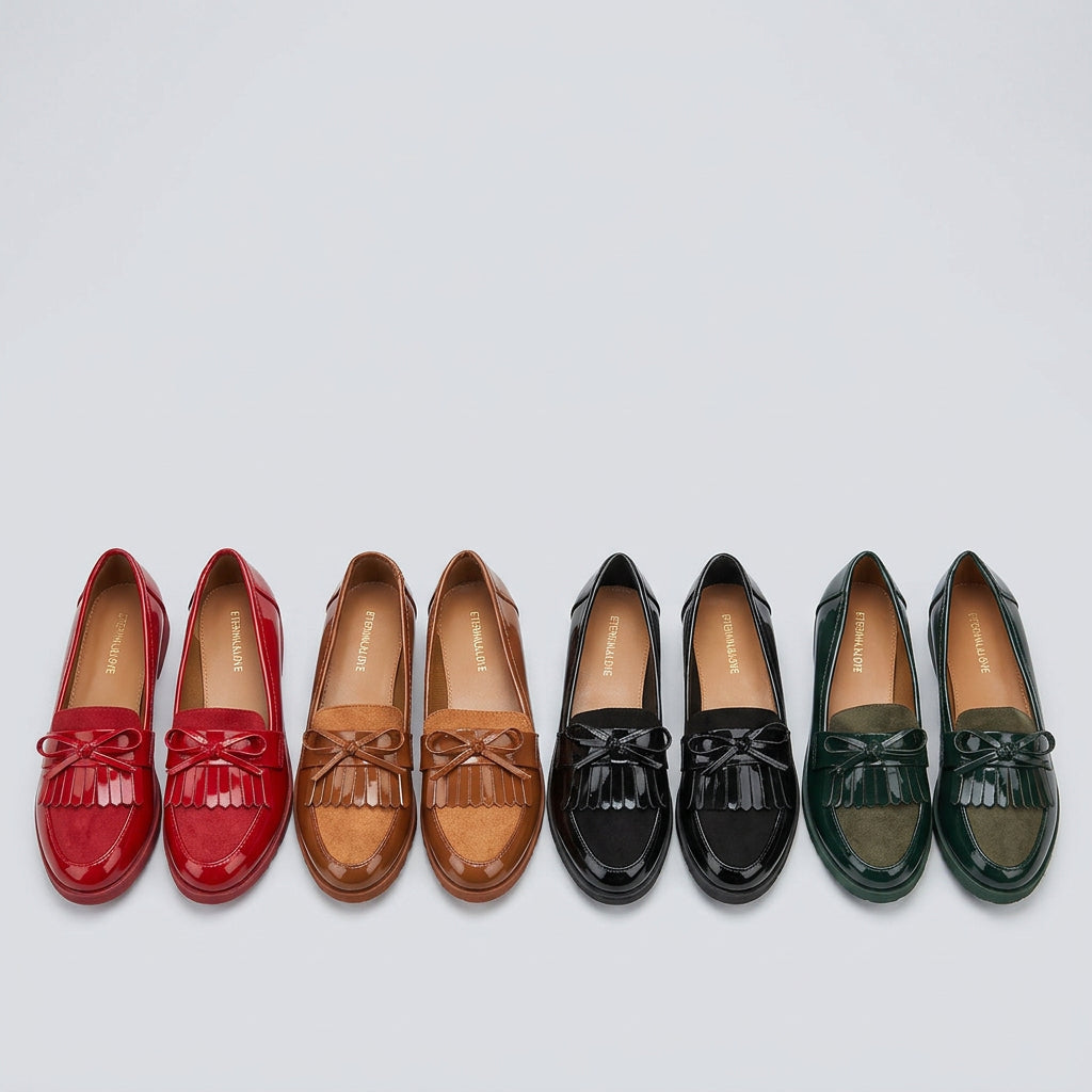 Bow Tassel Loafers