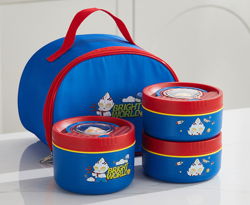Bright World Thermal Bento Set