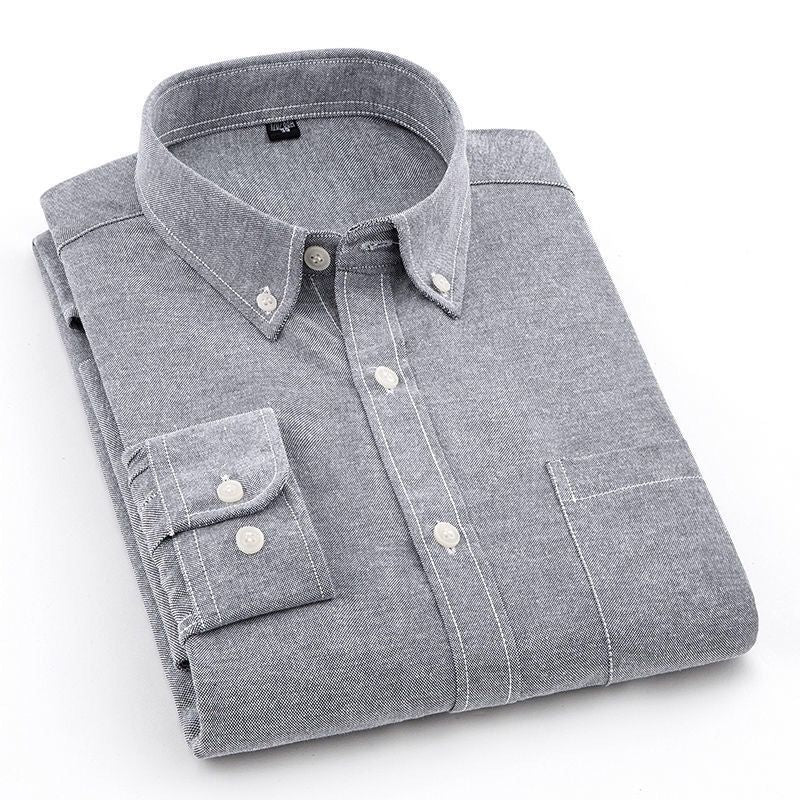 Casual Oxford Textile Shirt