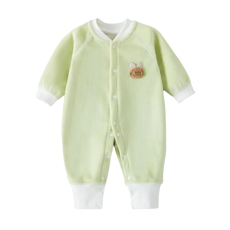 Velvet Baby Winter Onesie