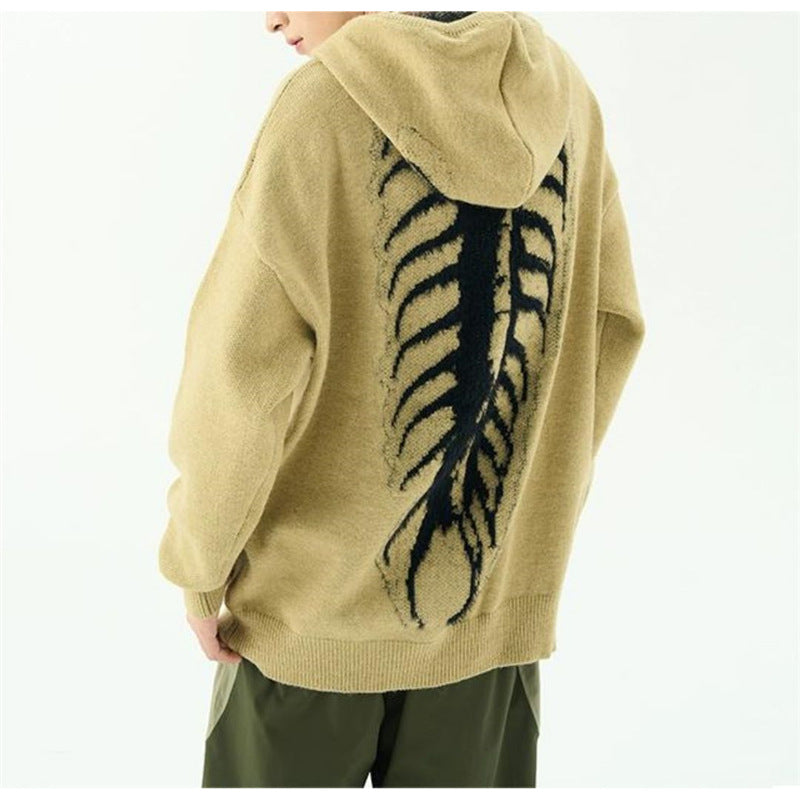 Spine Knit Hoodie