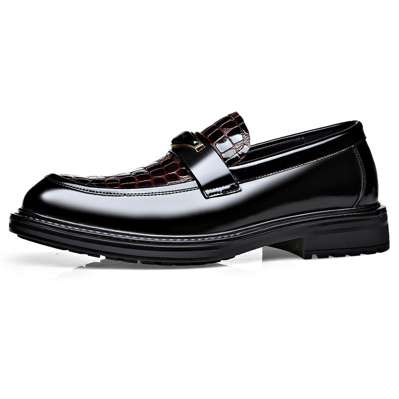 Men's Business Slip-On Leather Shoes