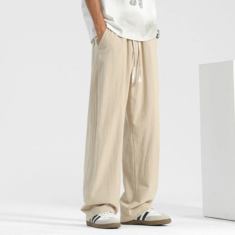 Casual Wide-Leg Pants