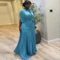 Pleated-Waist Swing Dress