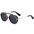 Retro Steampunk Aviator Sunglasses
