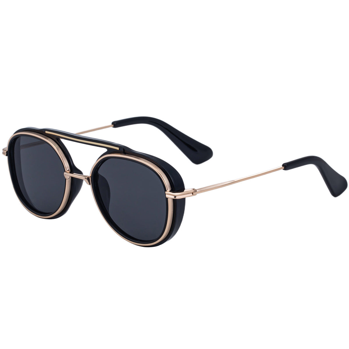 Retro Steampunk Aviator Sunglasses