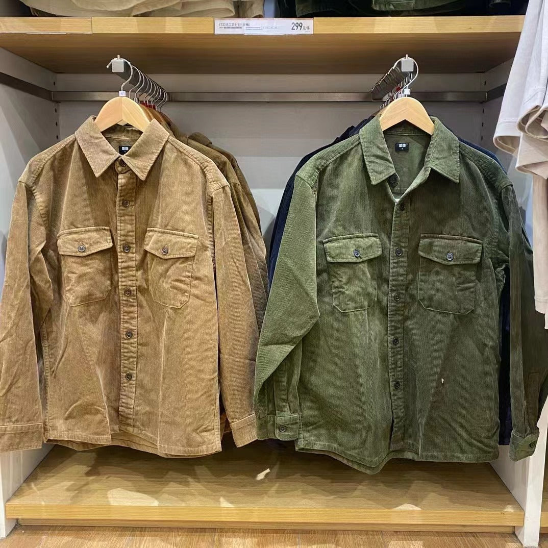 Corduroy Workwear Shirt Jacket
