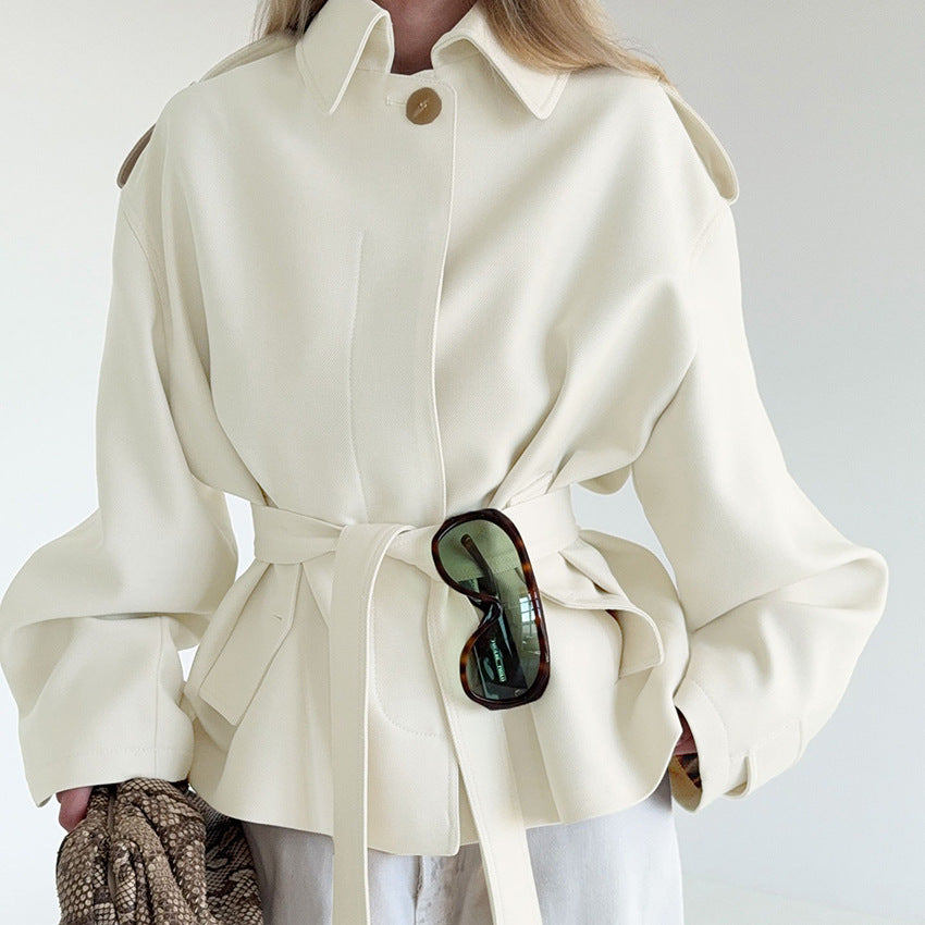 Belted Trench Jacket