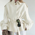 Belted Trench Jacket