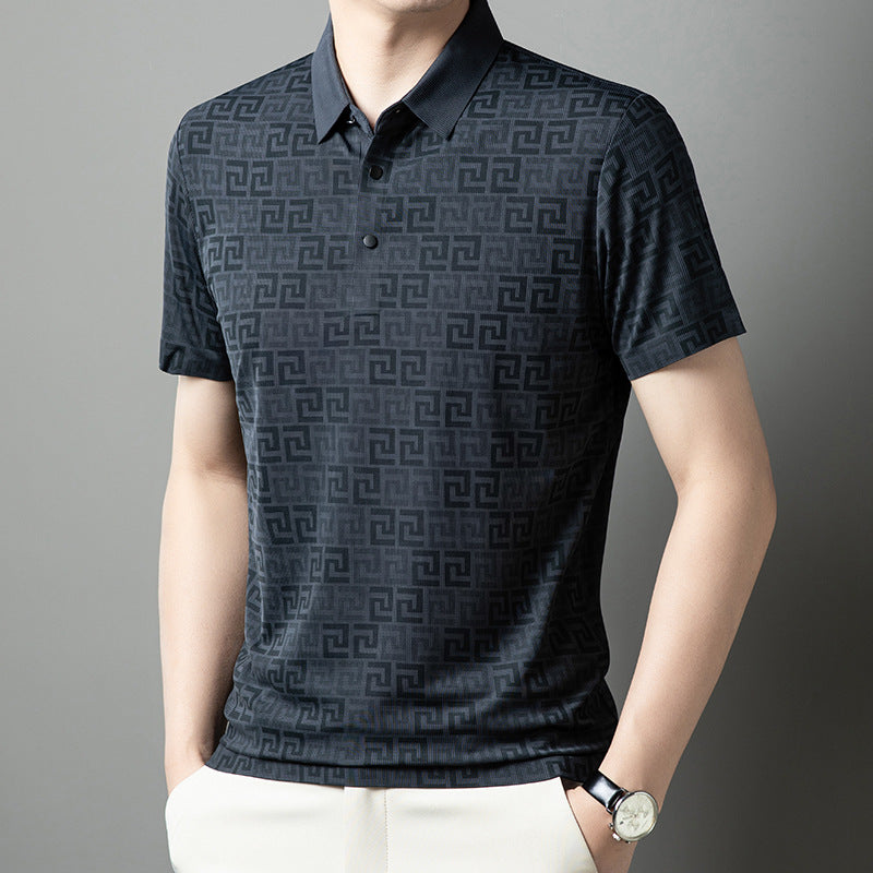 Seamless Monogram Tech Polo