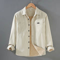 Cotton-Padded Workwear Shirt-Jacket