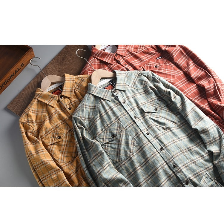 Textured Flannel Workshirt