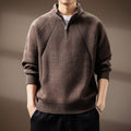 Premium Quarter-Zip Knit Pullover