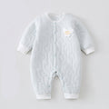 Three-Layer Padded Newborn Jumpsuit