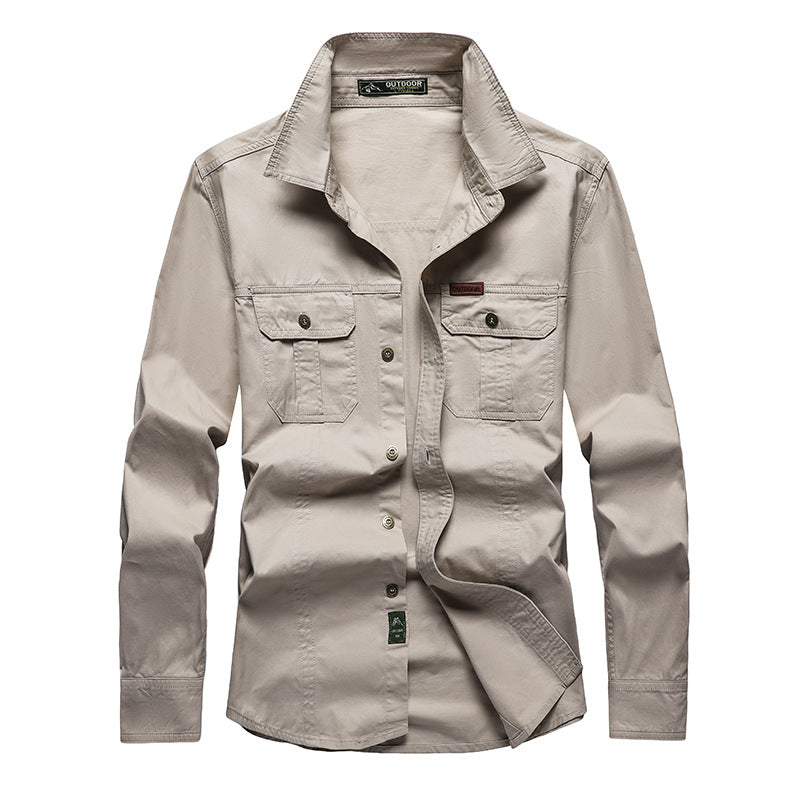 Men's Classic Cotton Utility Shirt