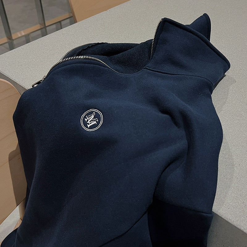 Half-Zip Pullover Sweatshirt