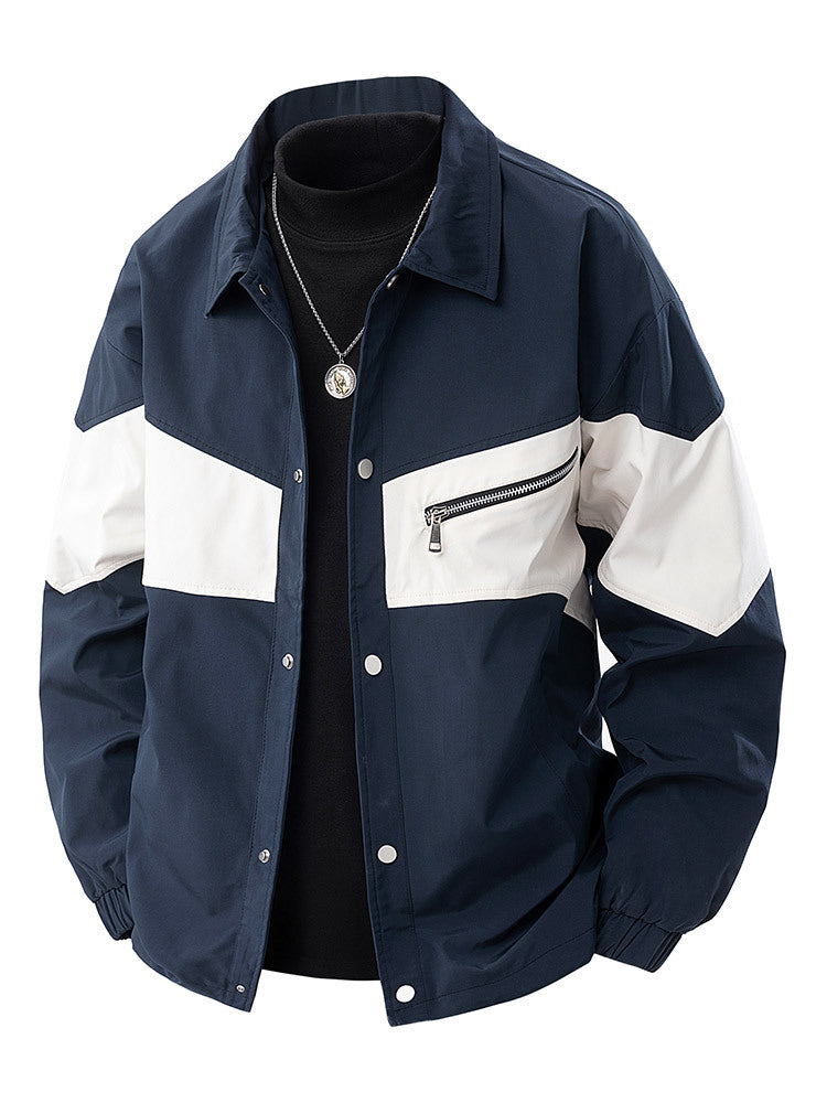 Tide Male Fashion Zip Jacket