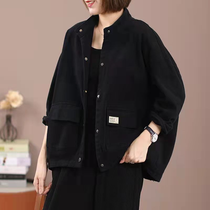 Oversized Casual Bomber Jacket