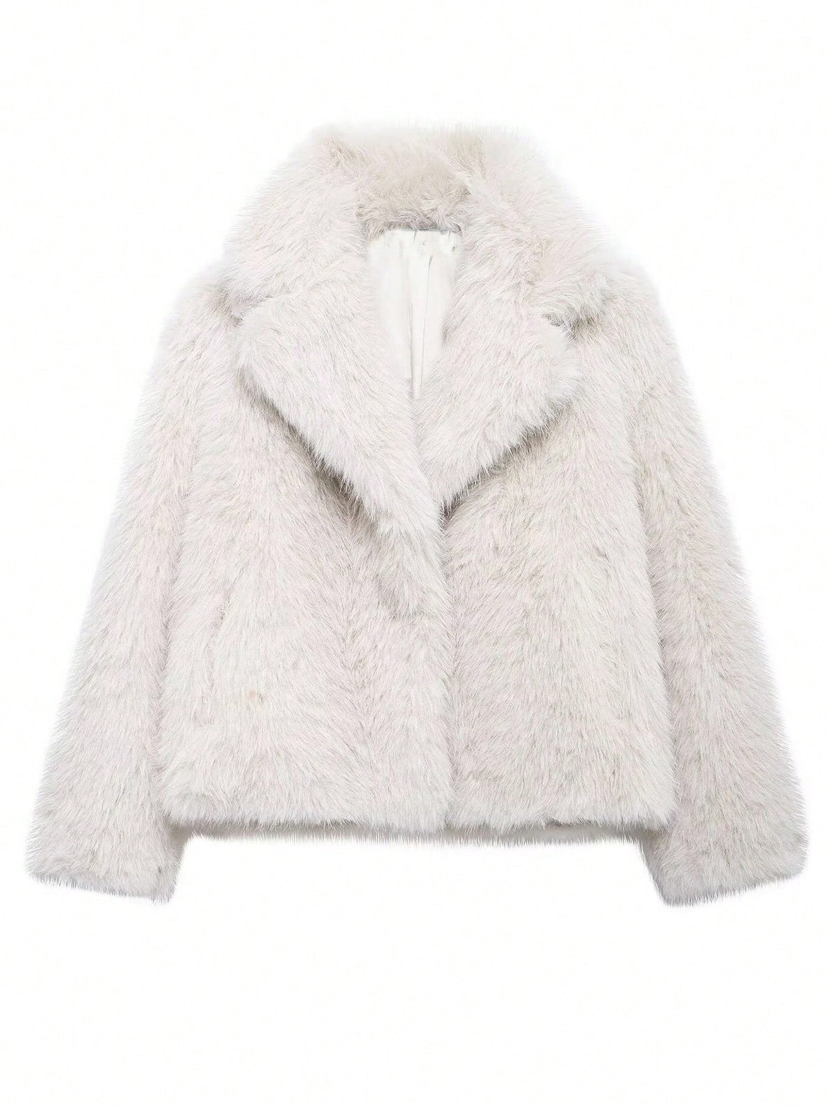 Women's Plush Faux Fur Jacket