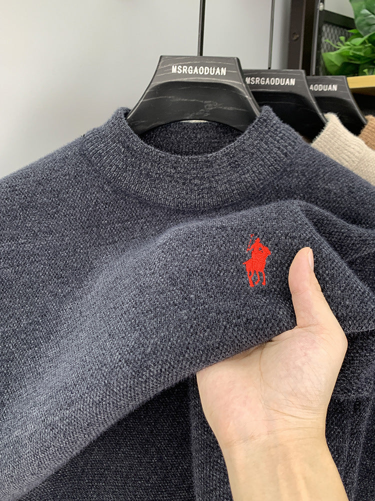 Knit Mock Neck Sweater