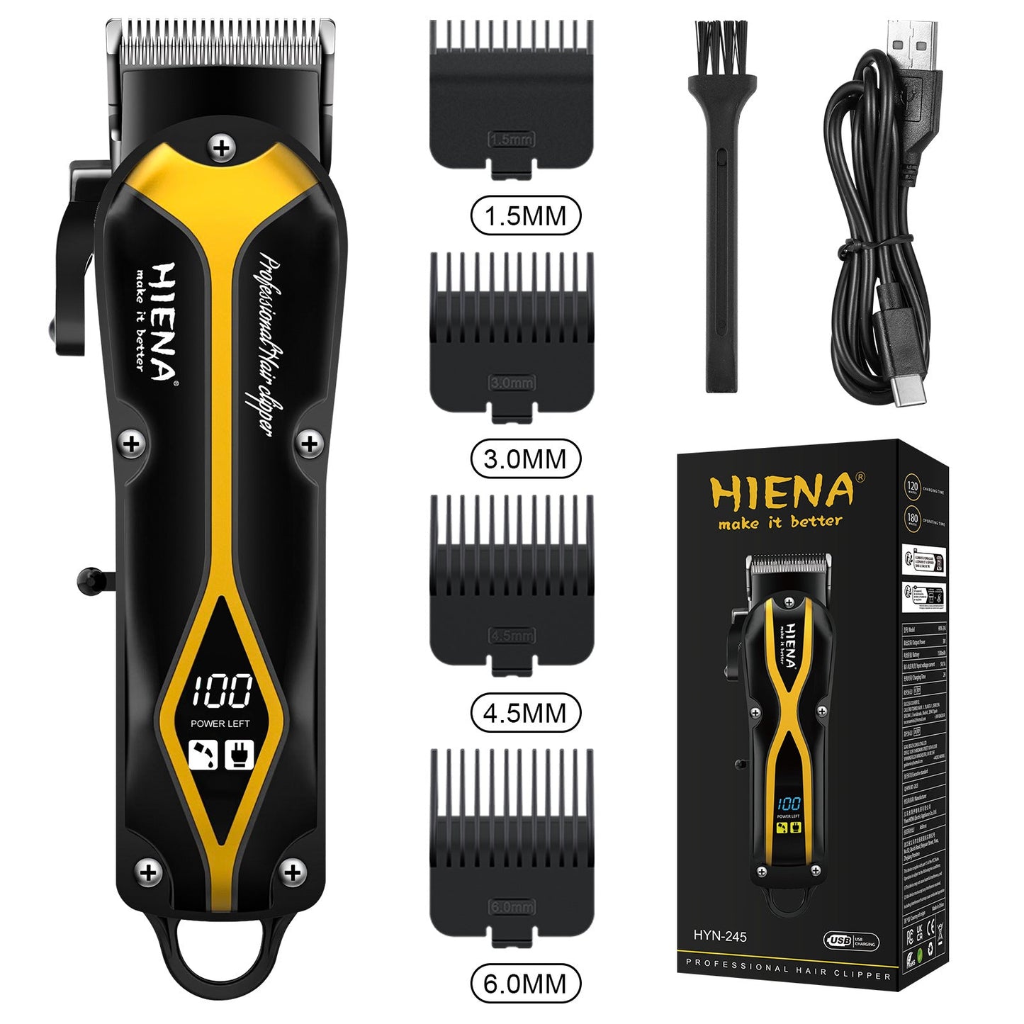 Shasoul Pro Cordless Clipper