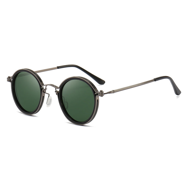 Vintage Round Frame Sunglasses