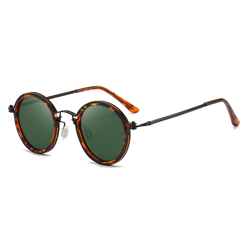 Vintage Round Frame Sunglasses