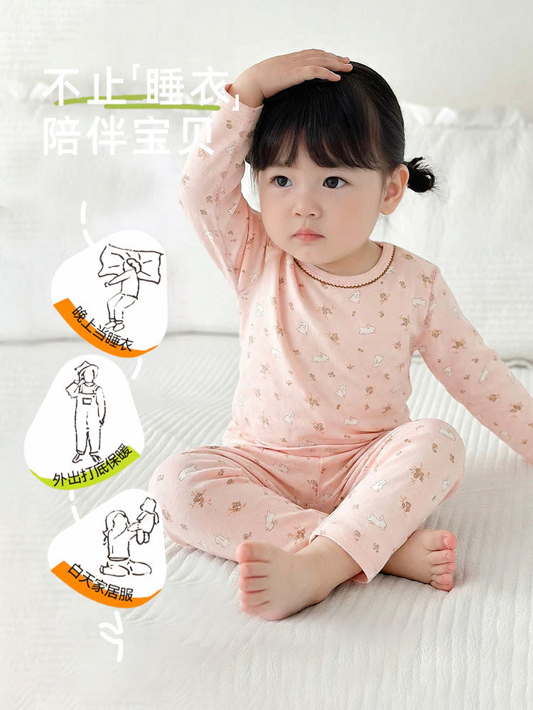 Lycra Cotton Kids' Lounge Set
