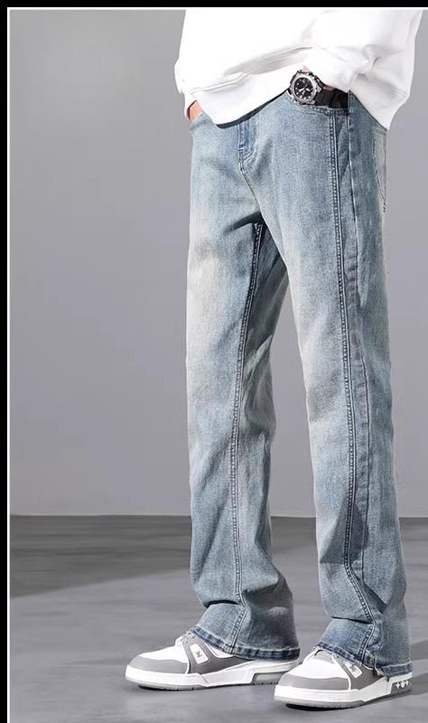 Relaxed Fit Straight Leg Jeans