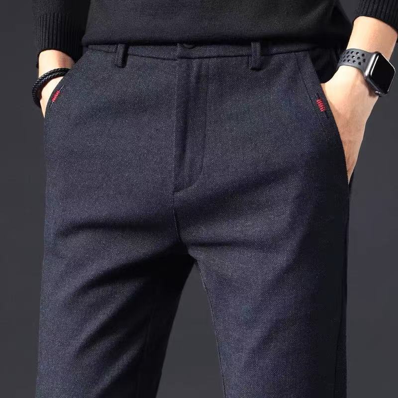 Thick Casual Trousers