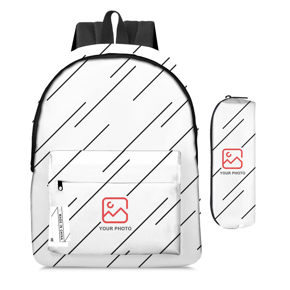 Pixel Game Backpack Set