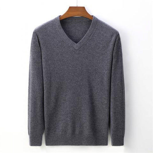 Loose V-Neck Sweater