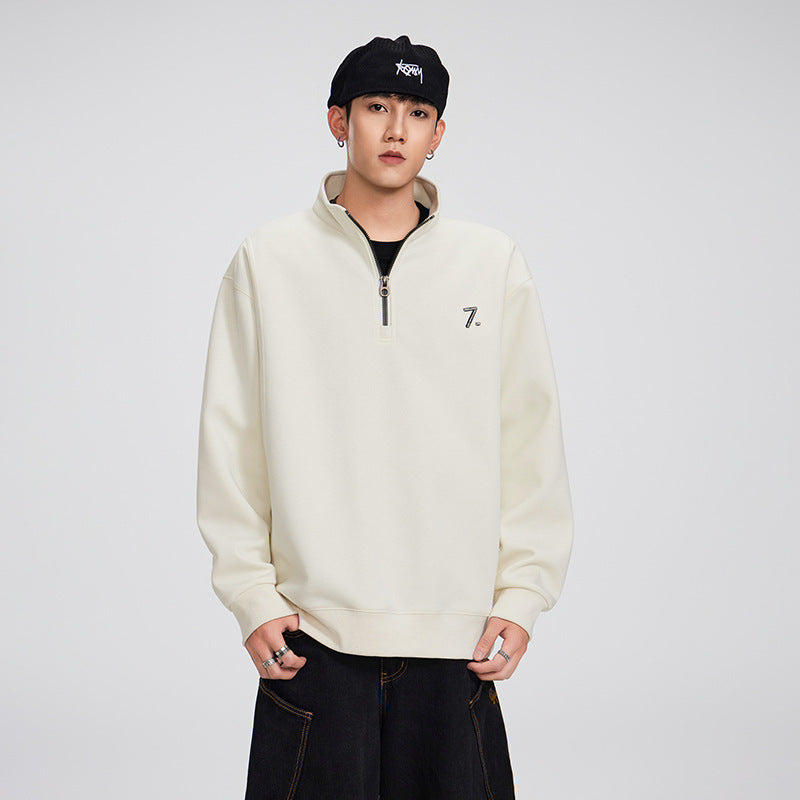 Men's Half-Zip Pullover Sweatshirt