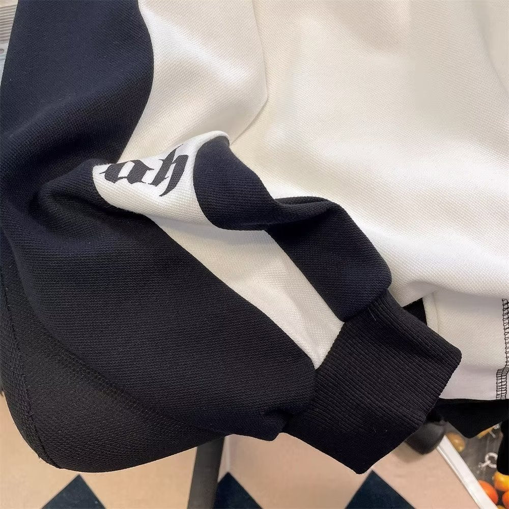 Half-Zip Polo Neck Sweatshirt